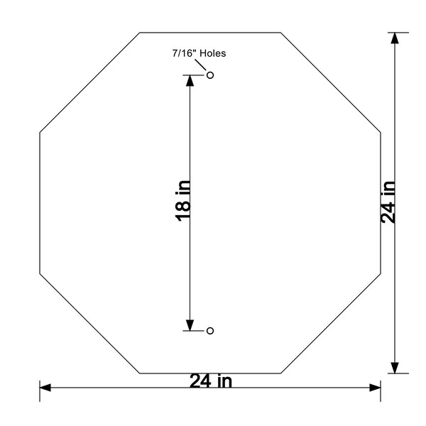 Diamond Grade Cubed Reflective DG3 080 24 In.X24 In. Security Alert 24 HR Video